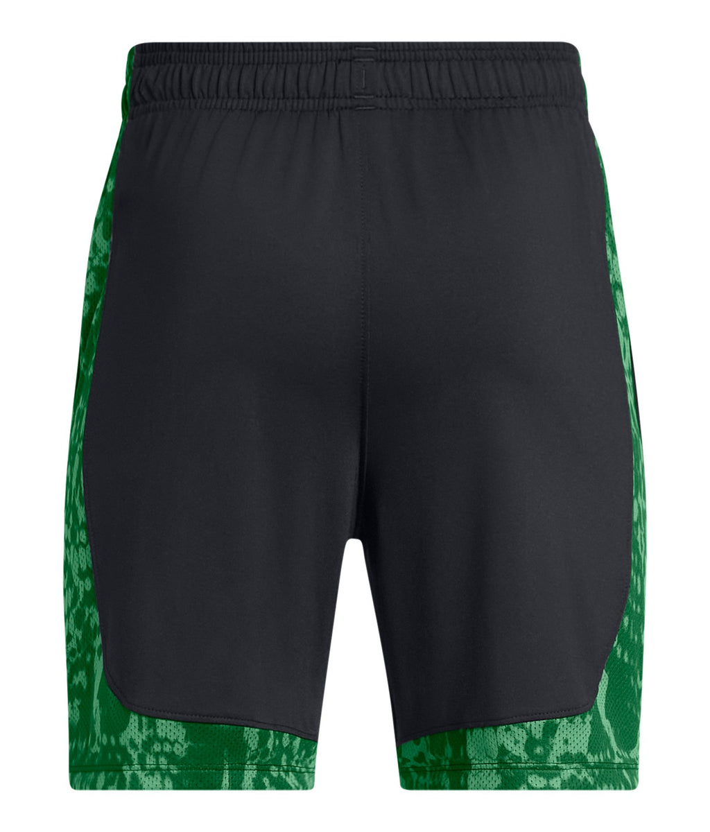 UA Tech™ Vent Print Blocked Boys' Shorts - Black