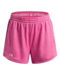 UA Tech™ Mesh Play Up Girls' Shorts - Pink