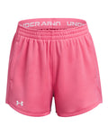 UA Tech™ Mesh Play Up Girls' Shorts - Pink