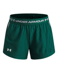 UA Tech™ Play Up Girls' Shorts - Green