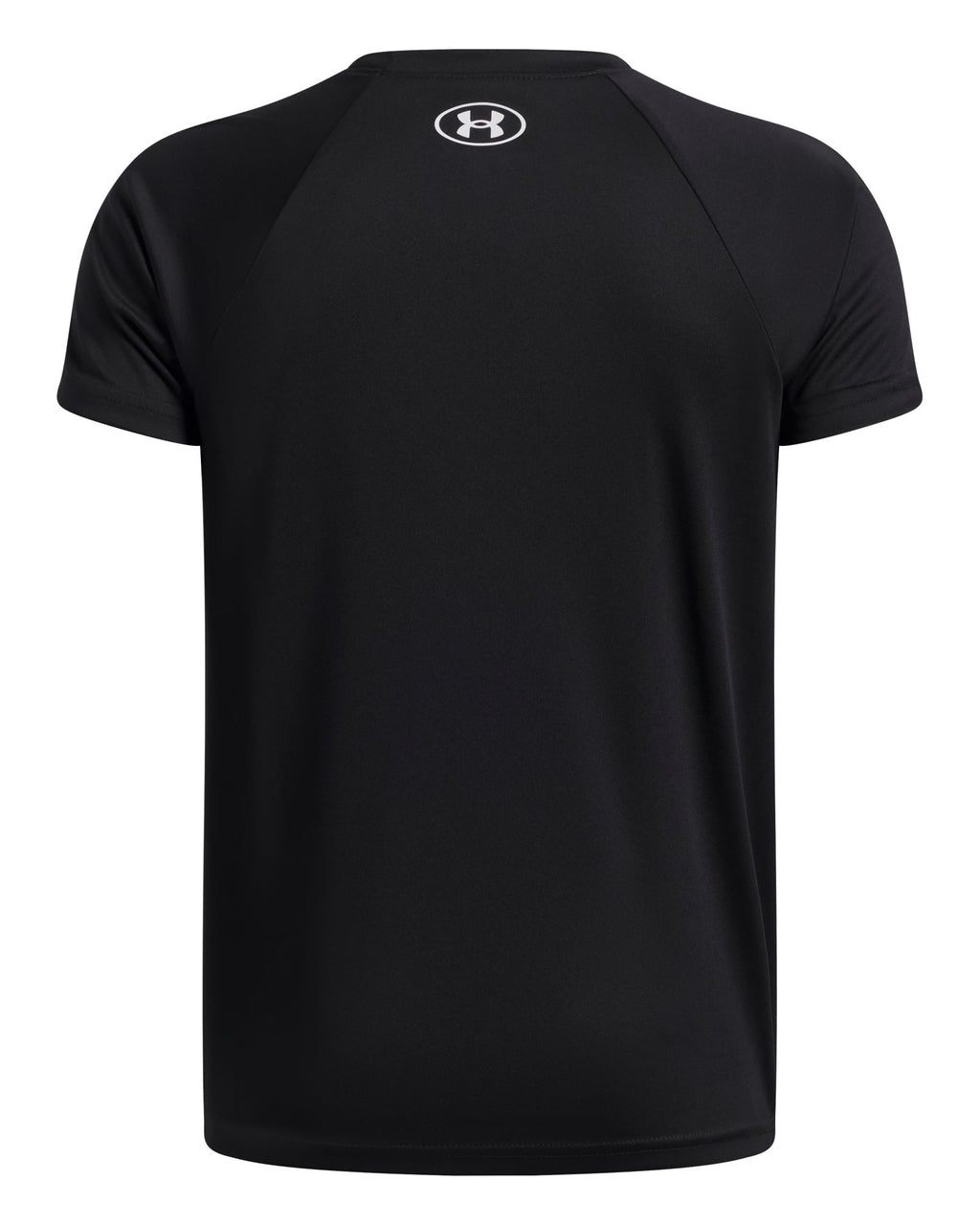 UA Tech™ Split Logo Boys' Short Sleeve - Black