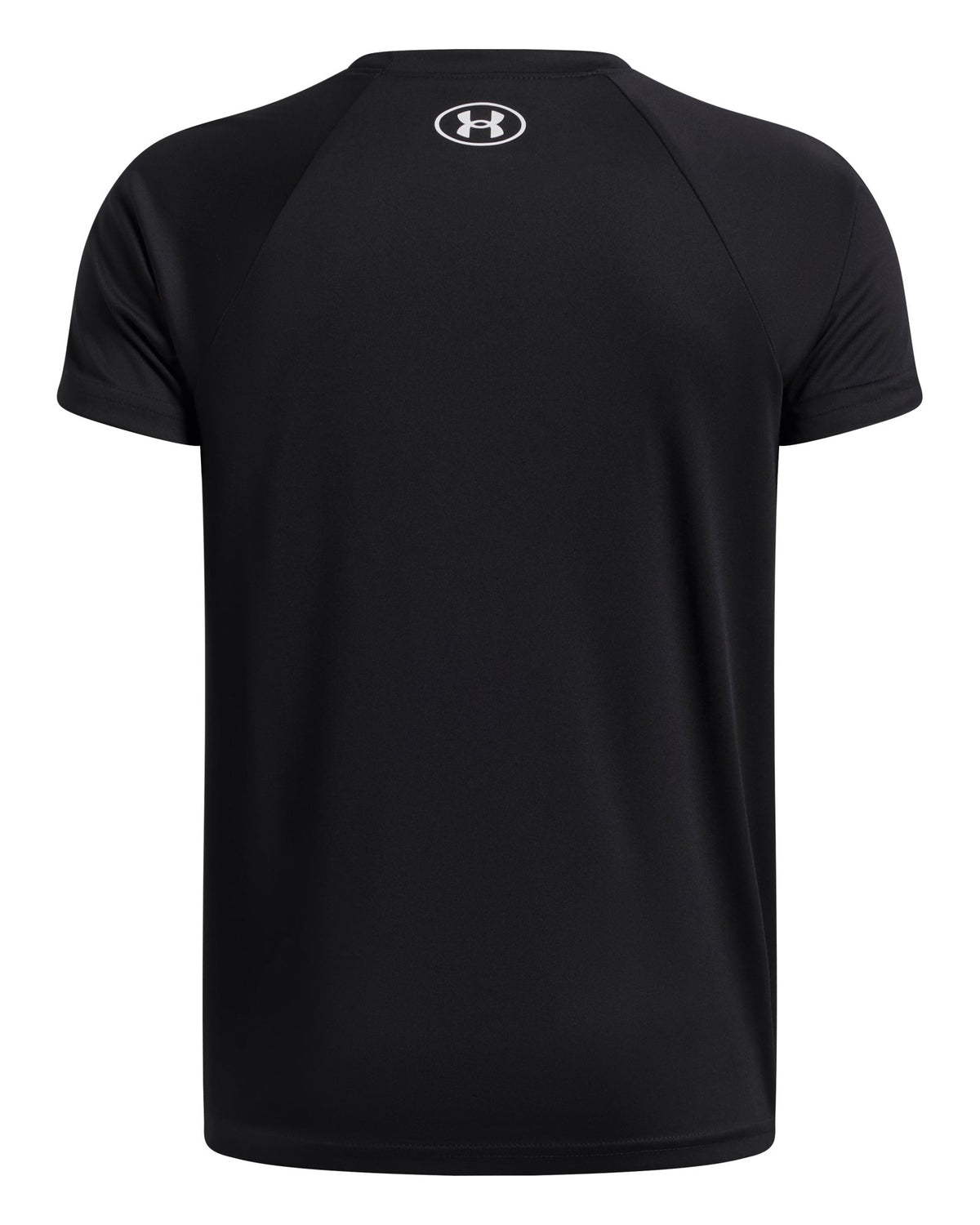 UA Tech™ Split Logo Boys' Short Sleeve - Black