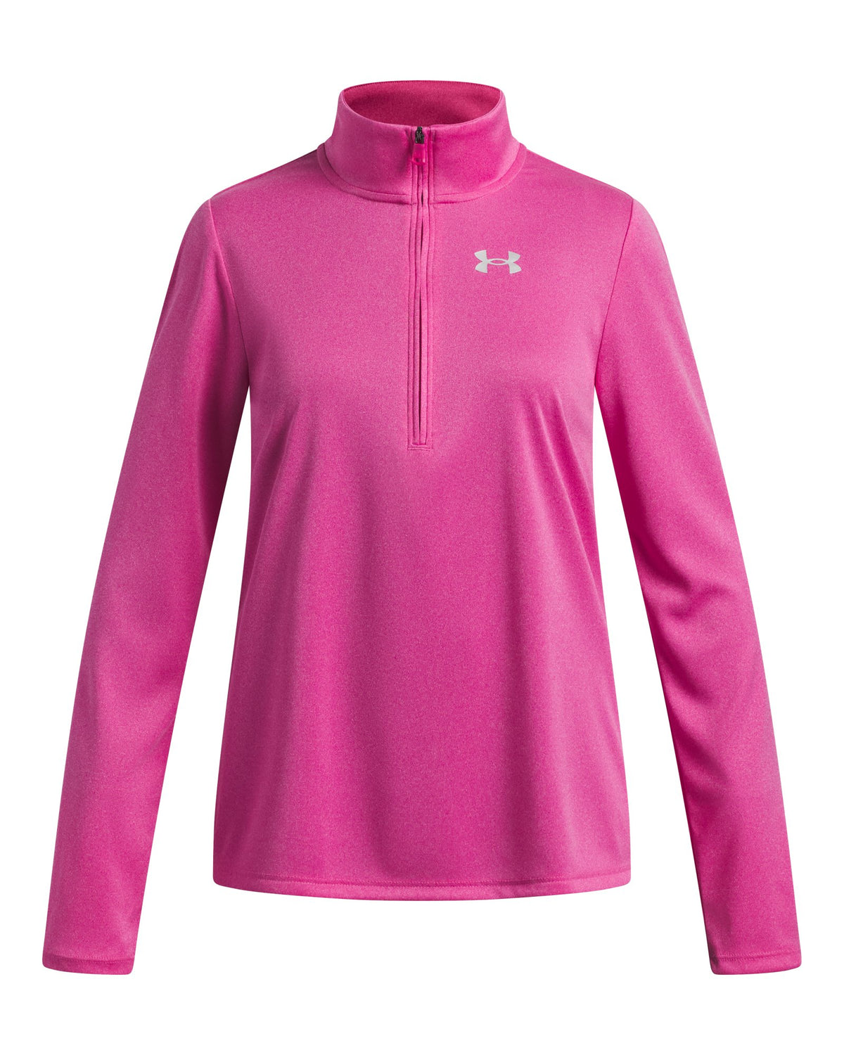 UA Velocity Girls' ½ Zip - Pink