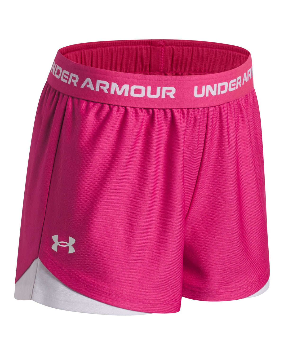 UA Tech™ Play Up Girls' Shorts - Pink