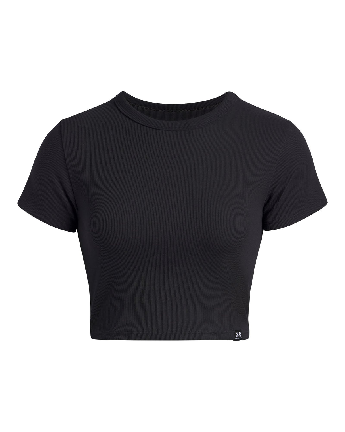 UA Rival Rib Women's Baby T-Shirt - Black