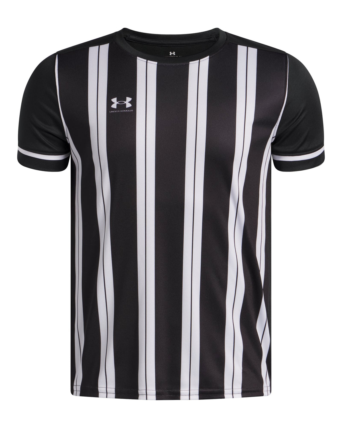 UA Challenger Stripe Kids' Jersey - Black