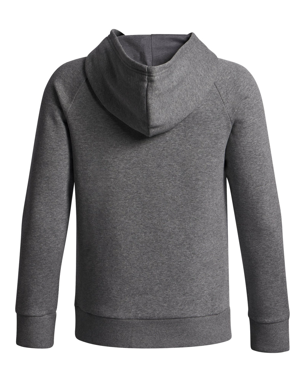 UA Rival Fleece Chrome Logo Boys' Hoodie - Gray