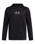Armour Fleece® Starlight Logo Boys' Hoodie - Black
