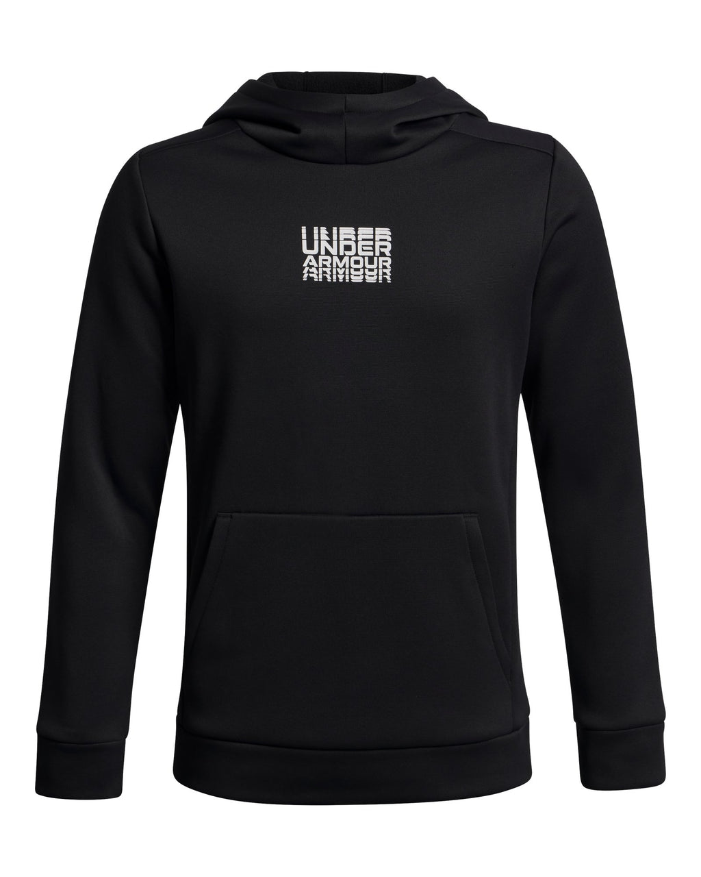 Armour Fleece® Retro Graphic Boys' Hoodie - Black