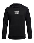 Armour Fleece® Retro Graphic Boys' Hoodie - Black