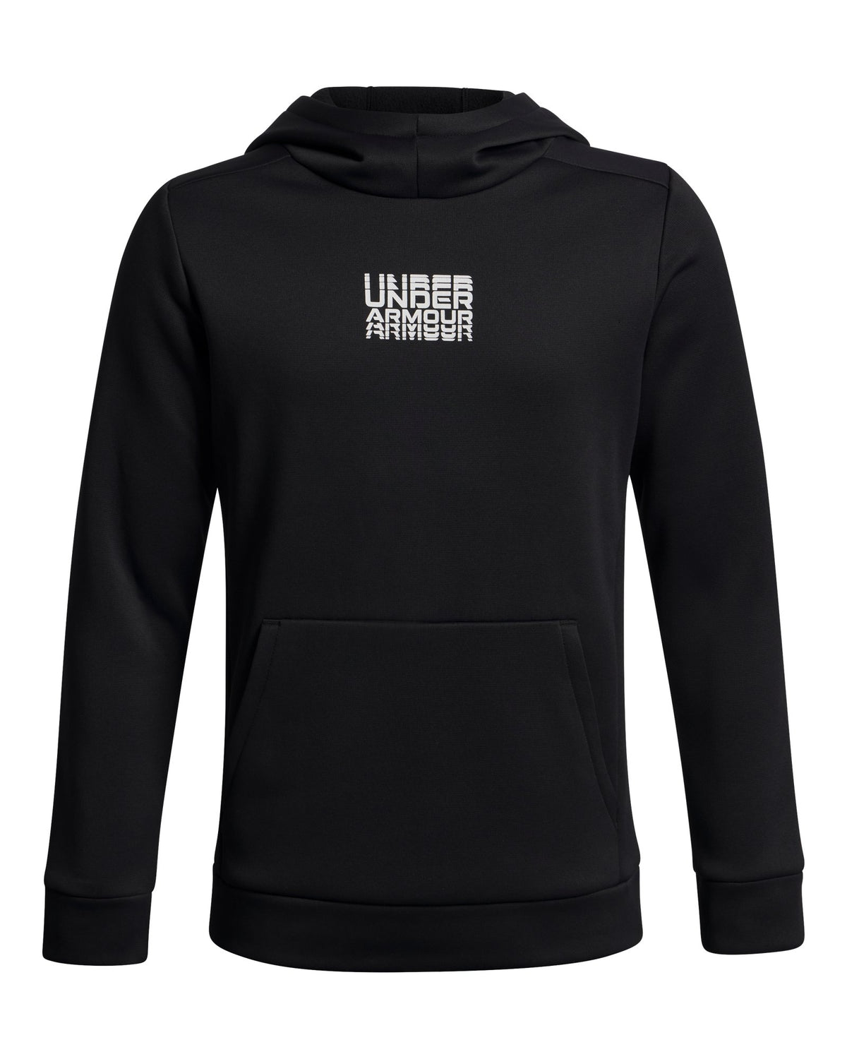 Armour Fleece® Retro Graphic Boys' Hoodie - Black