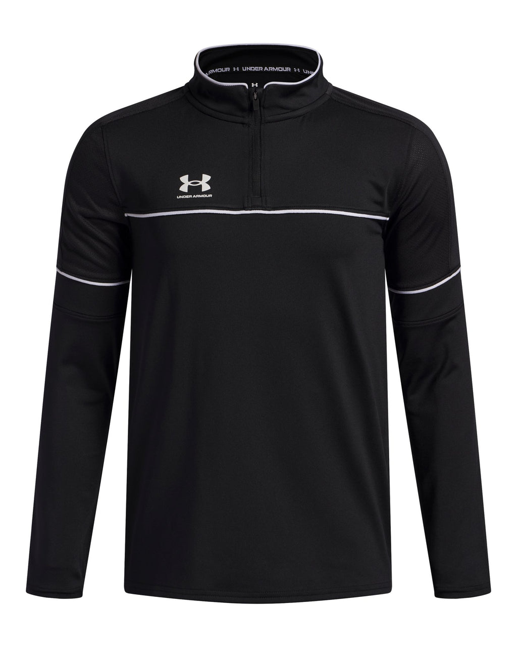 UA Challenger Training Boys' ¼ Zip - Black