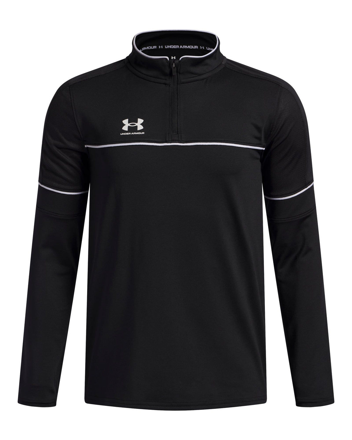 UA Challenger Training Boys' ¼ Zip - Black