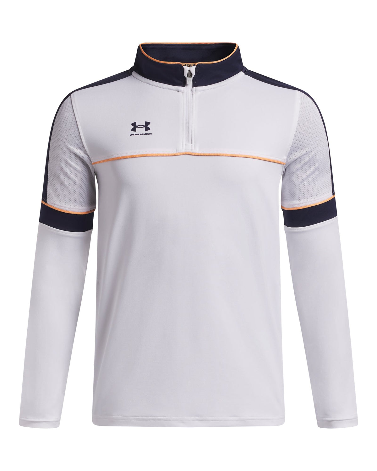 UA Challenger Training Boys' ¼ Zip - White