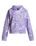 Armour Fleece® Print Girls' Hoodie - Purple