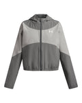 UA Rival Woven Girls' Jacket - Green