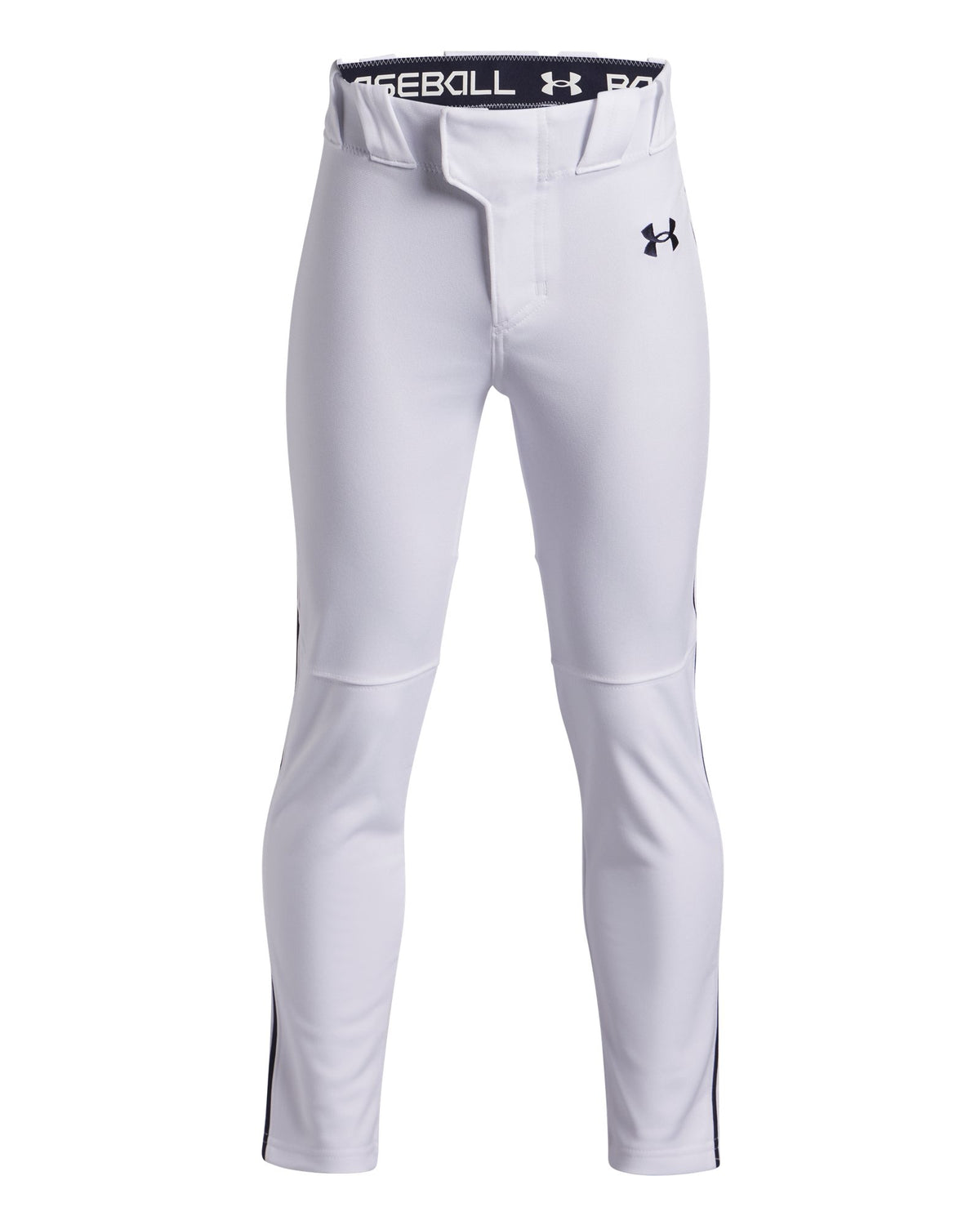UA Utility Pro Tapered Piped Boys' Pants - White