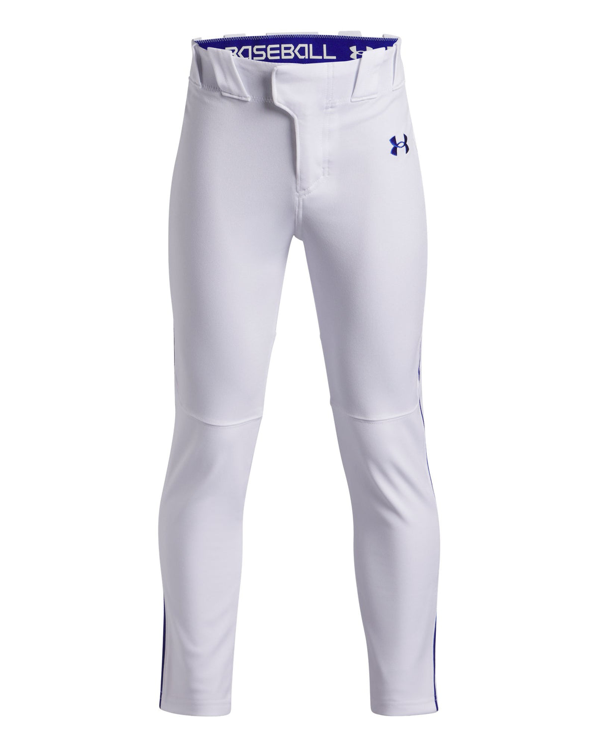 UA Utility Pro Tapered Piped Boys' Pants - White