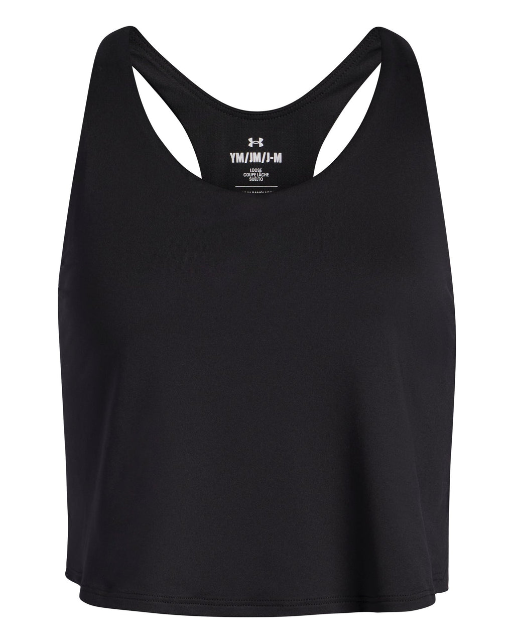 UA Motion Loose Girls' 2-in-1 Tank - Black