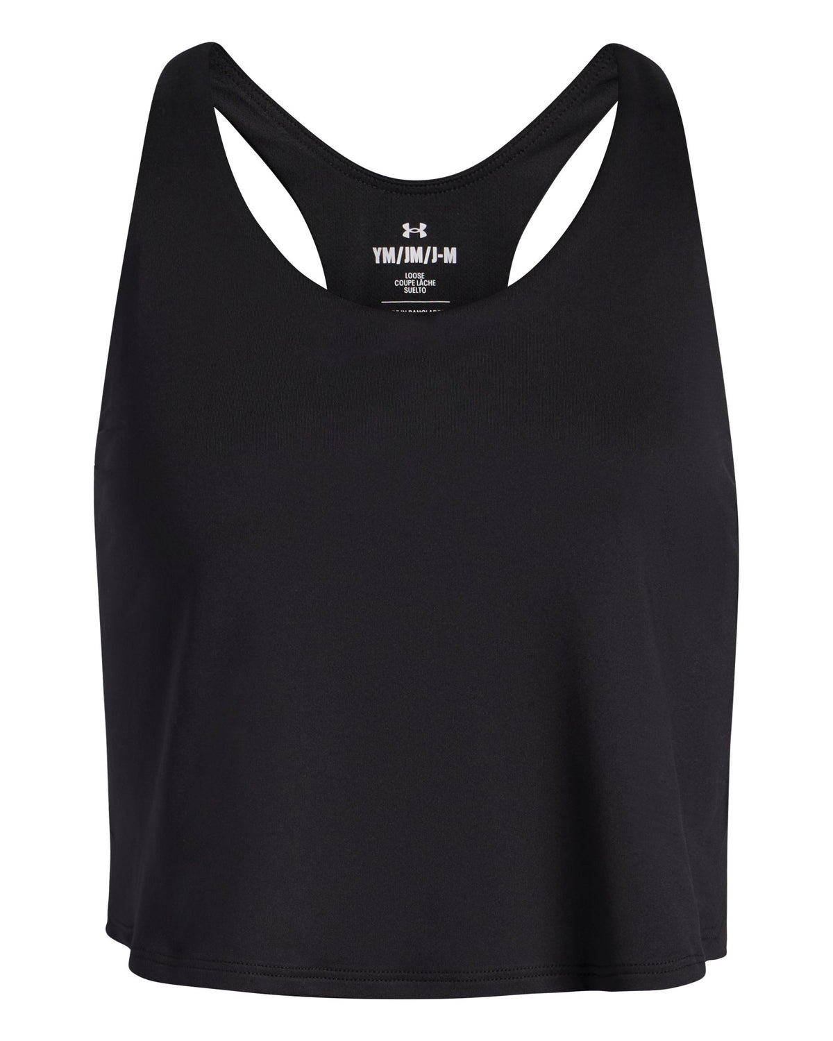 UA Motion Loose Girls' 2-in-1 Tank - Black