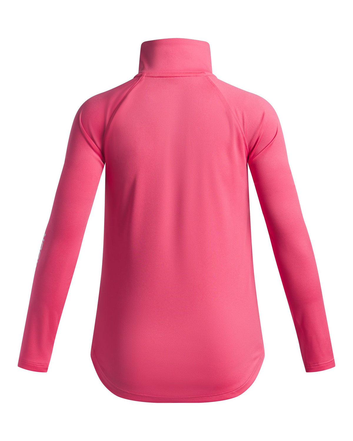 UA Tech™ Wordmark Girls' ½ Zip - Pink