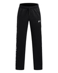 UA Brawler Print Fill Tapered Boys' Pants - Black