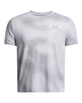 UA Vanish Printed Boys' Short Sleeve - Gray
