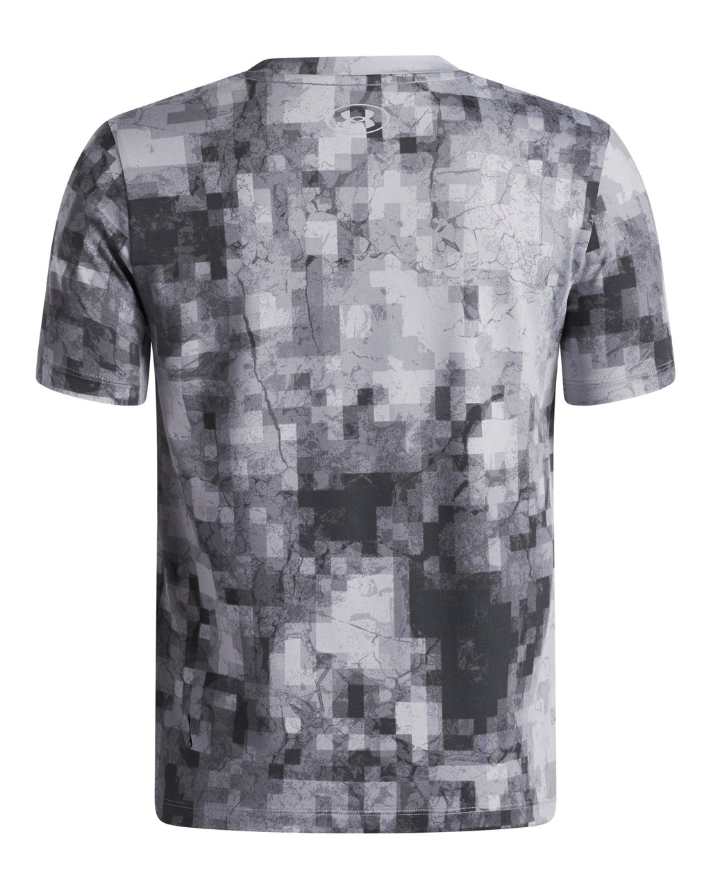 UA Vanish Printed Boys' Short Sleeve - Black