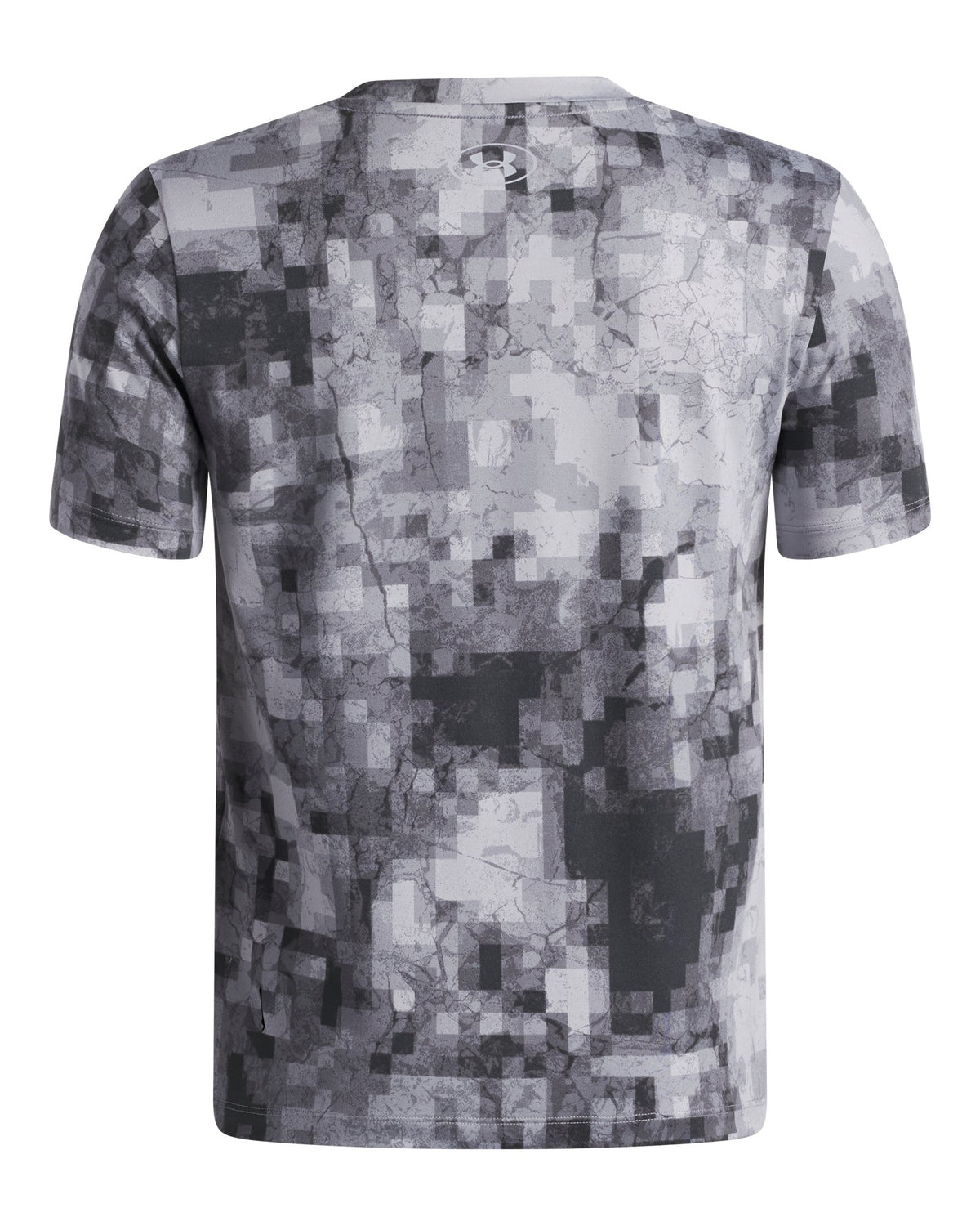 UA Vanish Printed Boys' Short Sleeve - Black