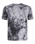 UA Vanish Printed Boys' Short Sleeve - Gray