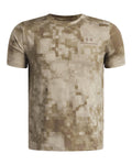 UA Vanish Printed Boys' Short Sleeve - Brown