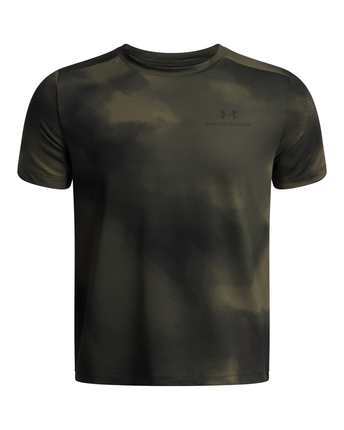 UA Vanish Printed Boys' Short Sleeve - Green