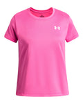 UA Tech™ Girls' Short Sleeve - Pink