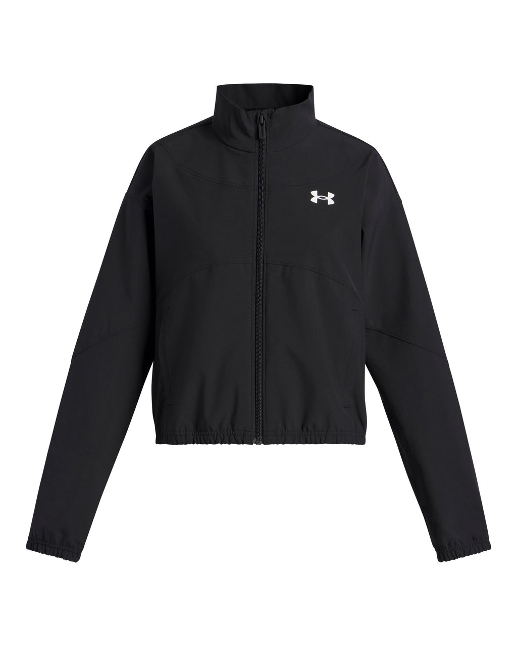 UA Rival Woven Girls' Jacket - Black
