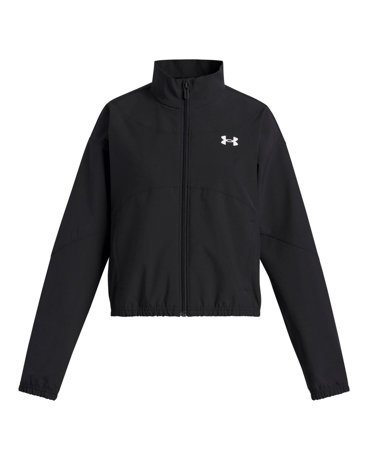 UA Rival Woven Girls' Jacket - Black