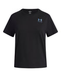 UA Freedom Flag Girls' T-Shirt - Black