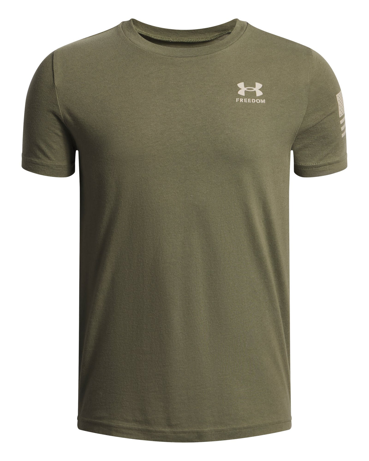 UA Freedom Flag Boys' T-Shirt - Green