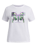 UA Branded Sport Girls' Short Sleeve - White