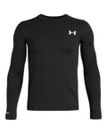 UA Base™ 2.0 Boys' Crew - Black