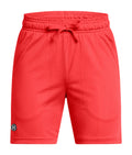 UA Icon Mesh Boys' Shorts - Orange