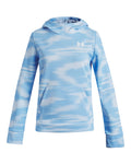 Armour Fleece® Print Girls' Hoodie - Blue