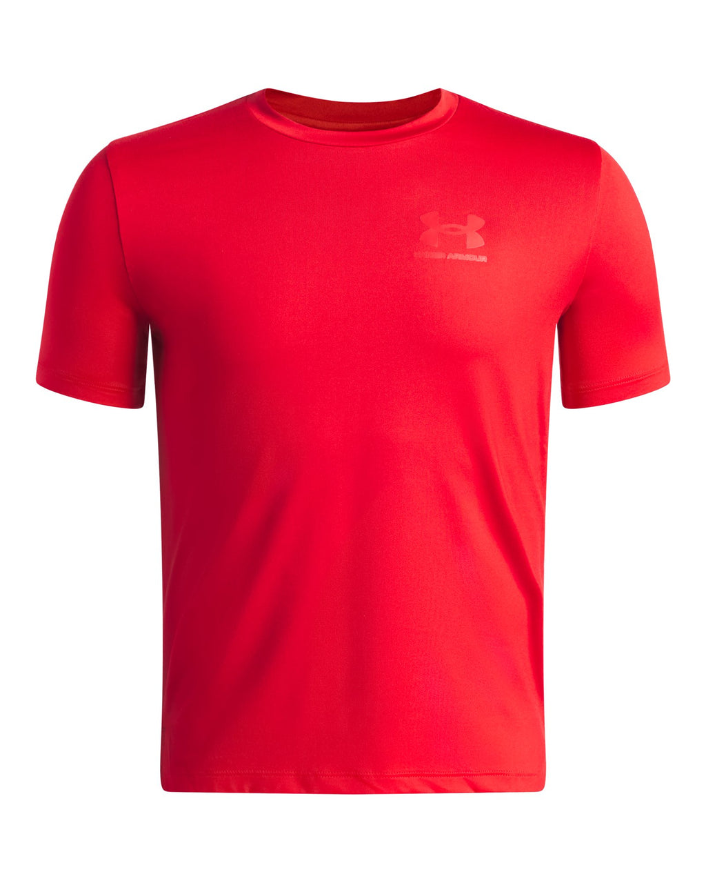 UA Movement Boys' Short Sleeve - Red