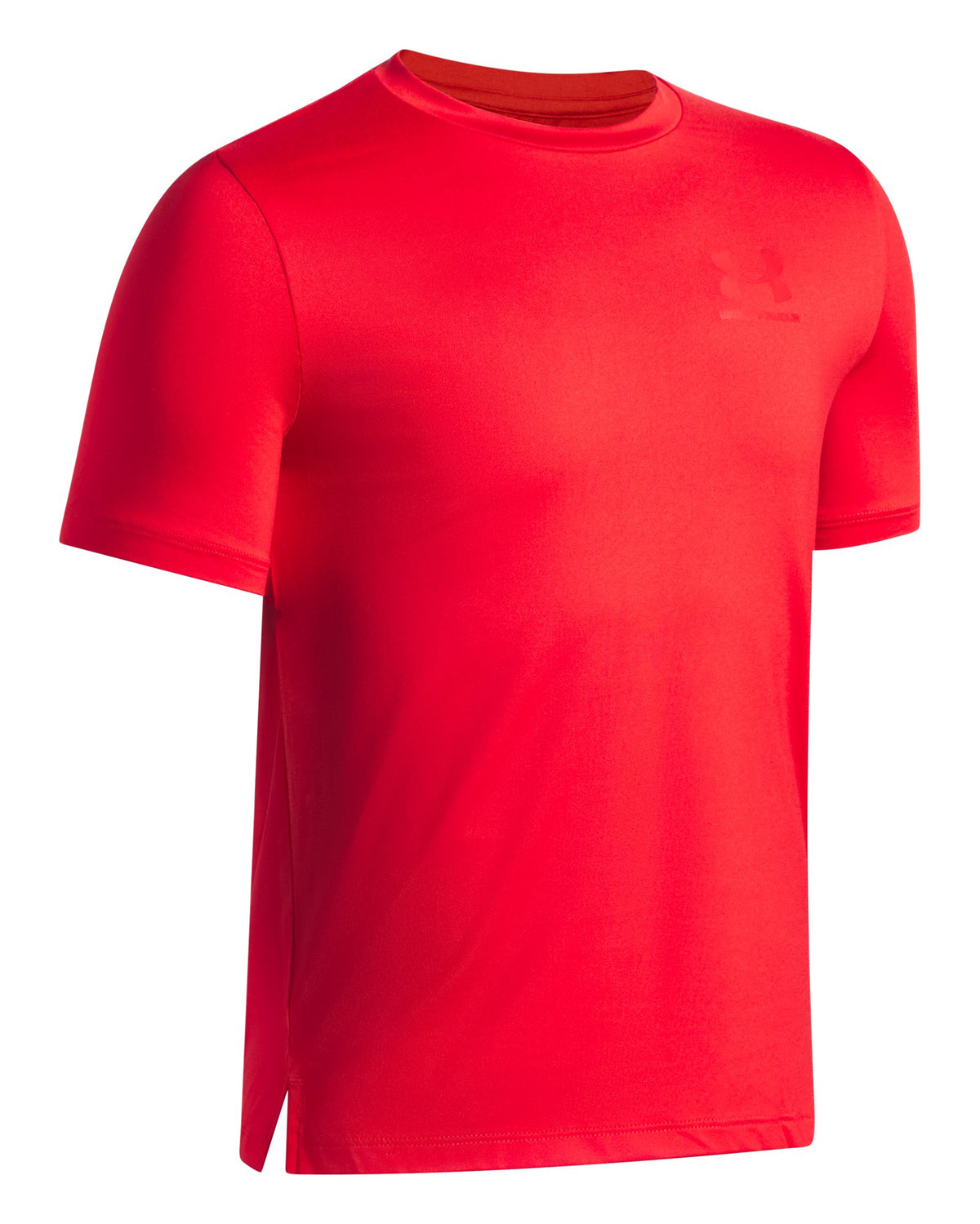UA Movement Boys' Short Sleeve - Red