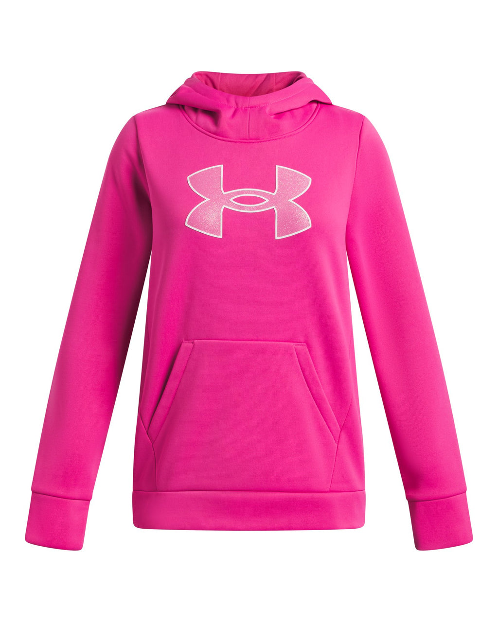 Armour Fleece® Glitter Girls' Hoodie - Pink