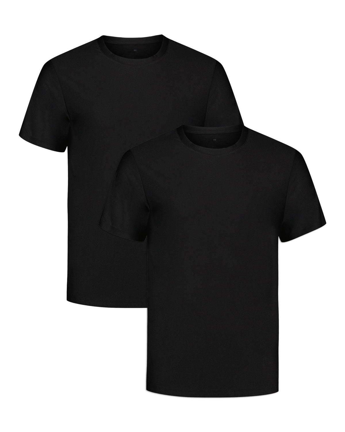 UA Performance Tech Mesh Men's 2-Pack Crew Neck Undershirt - Black