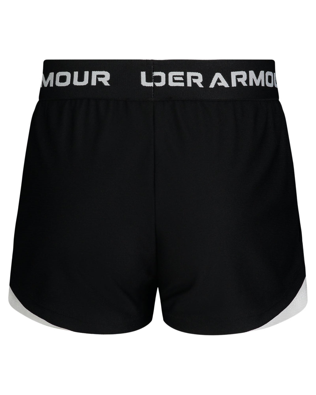 UA Tech™ Play-Up Little Girls' Shorts - Black