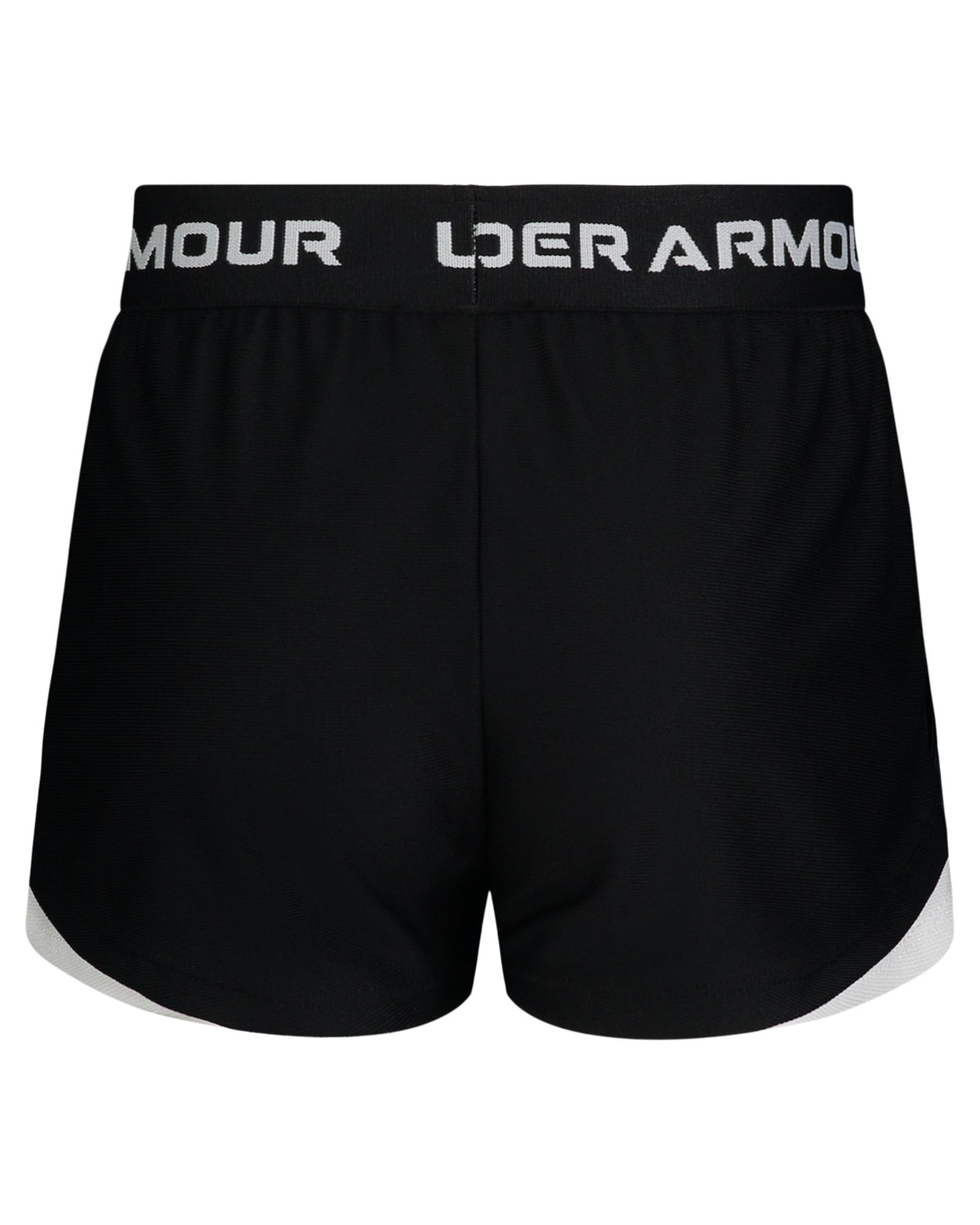 UA Tech™ Play-Up Little Girls' Shorts - Black