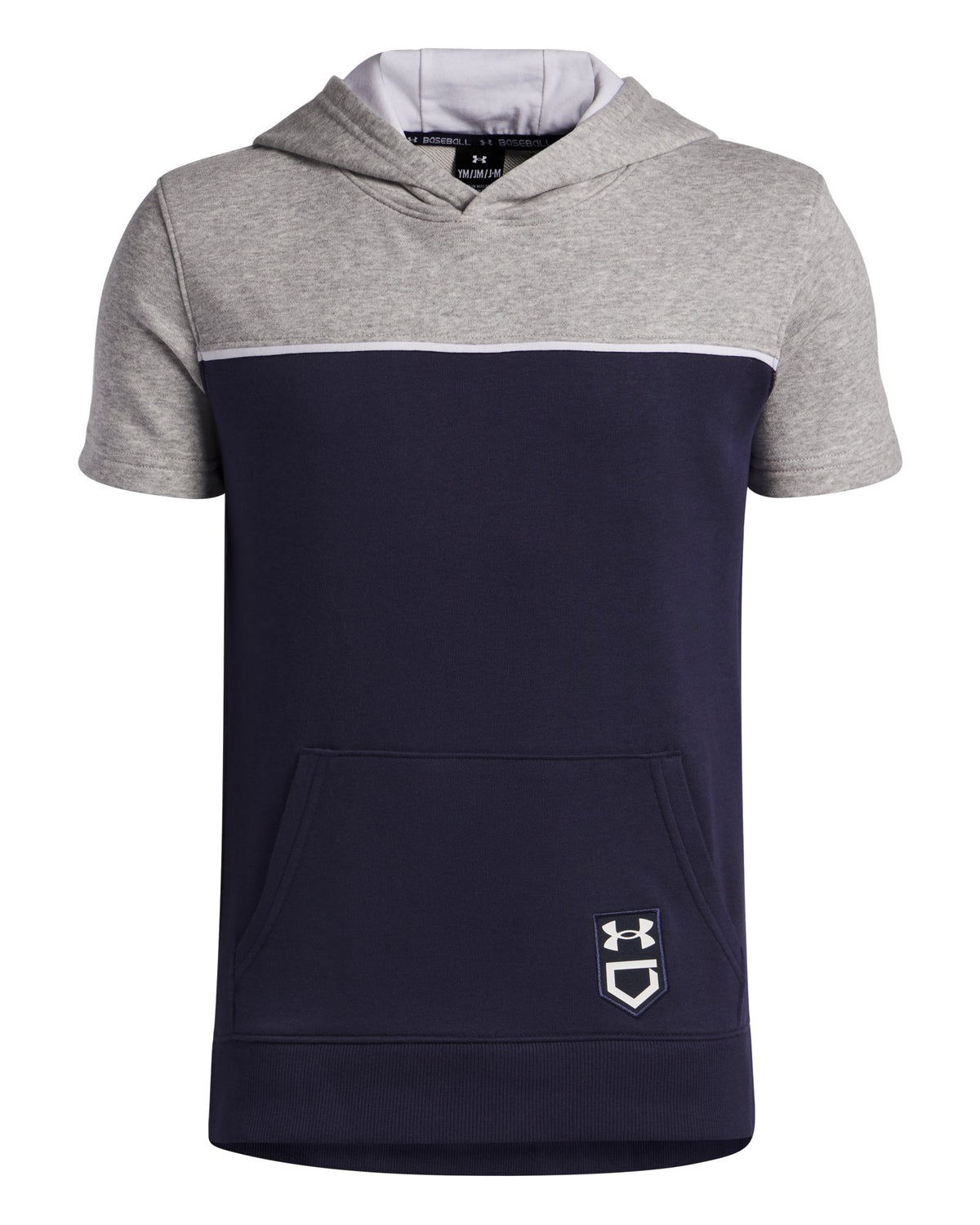 UA Utility Boys' Short Sleeve Hoodie - Blue