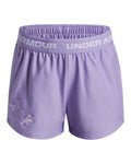 UA Tech™ Play Up Logo Girls' Shorts - Purple
