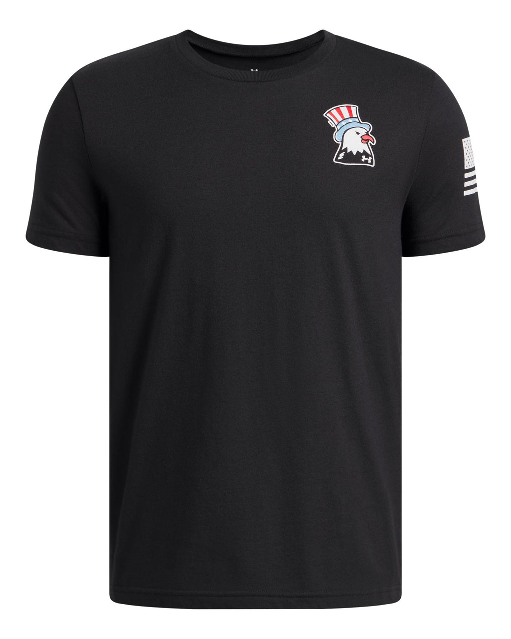 UA Freedom Americana Logo Boys' T-Shirt - Black